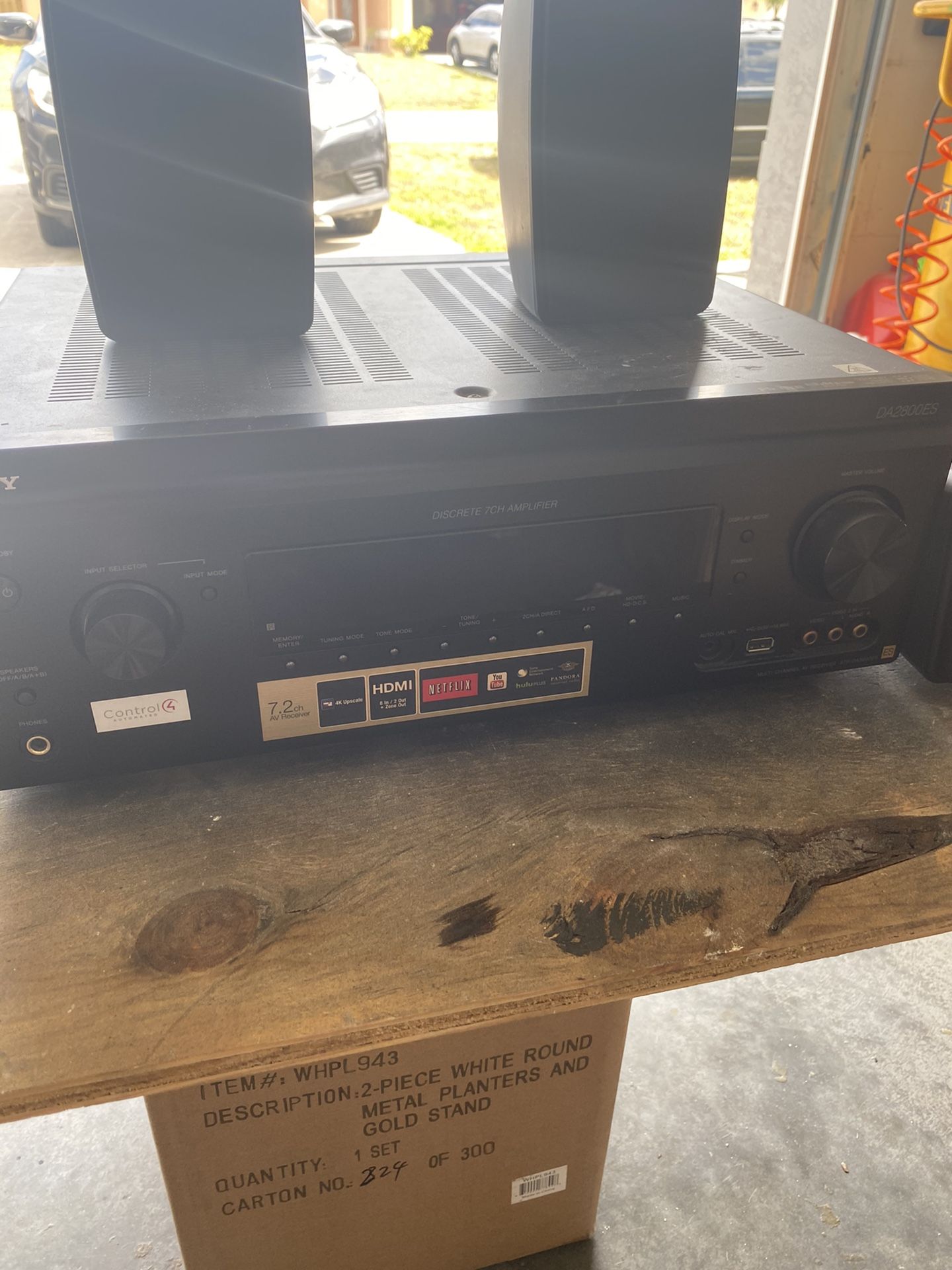 Sony -da2800es And Klipsch Quintet V 5 Ch Speakers