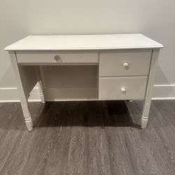 White Girls Pottery Barn Desk