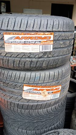 Set Of 20 Inch Tires.