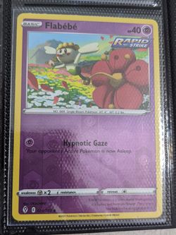 Pokemon Card Flabebe Holo