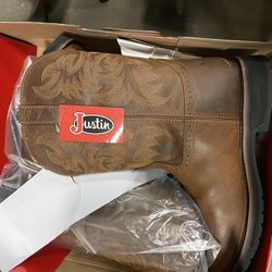 Justin Steel Toe Boots 