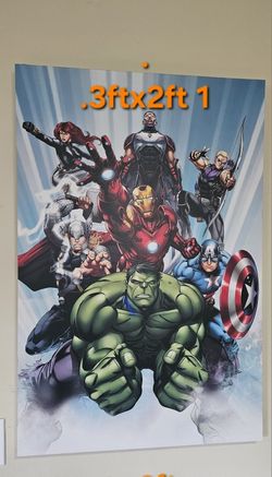 Superheroes Posters Bedroom Decoration