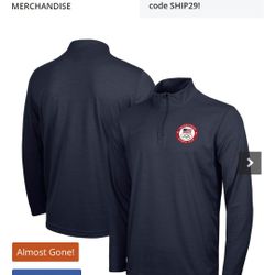 Nike Team USA Navy Intensity Performance Quarter-Zip Jacket
