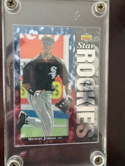 Michael Jordan baseball card
