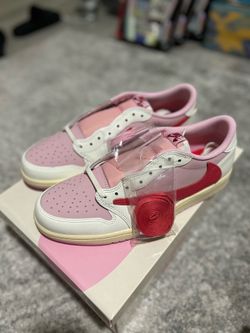 Nike Travis Scott Jordan 1 Low Tropical Pink Size 10.5