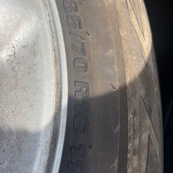 4 set of toyota tires  265 /70 R16  $50 obo