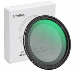 SmallRig 52mm Magnetic Variable ND Filter ND2-ND32 (1-5 Stops) No X Cross HD Optical Glass Waterproof Scratch Resistant Magnetic Adjustable Neutral De