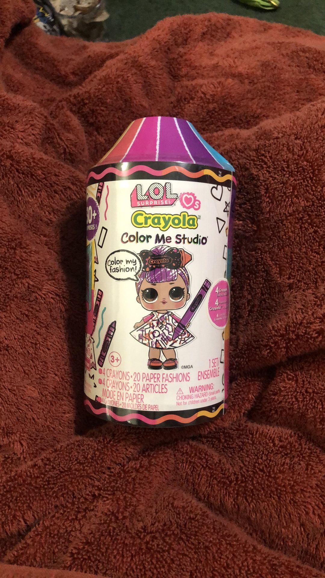 LOL SURPRISE CRAYOLA COLOR ME STUDIO NEW!