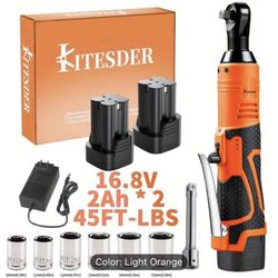 KITESDER 16.8V/12V Cordless Electric Wrench
