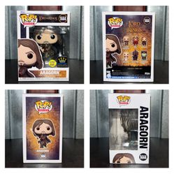 Funko Pop MOVIES LORD OF THE RINGS Aragorn (Glow) Exclusive 