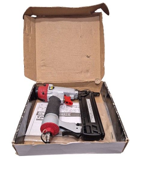 Central Pneumatic 2-in-1 18 Gauge Nailer/Stapler – Like New w/ Box & Manual
