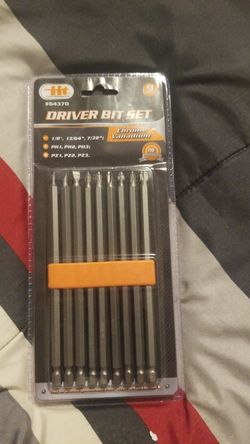 Driver bit set