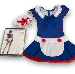 Leg avenue Rag doll Halloween costume size Small
