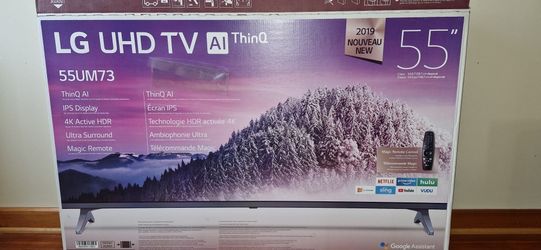 LG UHD 55UM73 & SOUNDBAR A58C