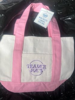 Trader Joe’s pastel tote
