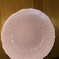 Destinos Portugal Large Pink Ceramic Bowl – Fluted | No Chips