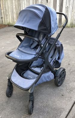 Nuna double clearance stroller used