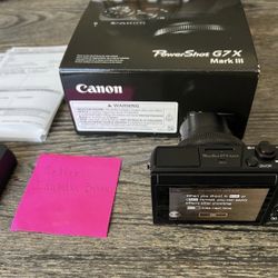 Canong7x Mark III