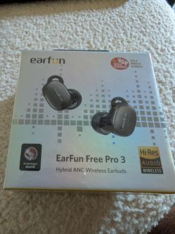 EarFun Free Pro 3 Wireless Bluetooth Headphones - New In Box