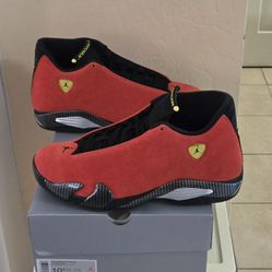 Jordan 14 Retro Ferrari (2025) Size 10.5m Brand New 💯 Authentic/ Read Full Description