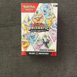 Prismatic Evolution Booster Bundle