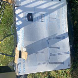 Brand New In Box Path Bench With Back With Carry Bag For Ready Set And Go