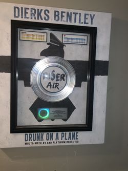 Dierks Bentley Platinum Sales record
