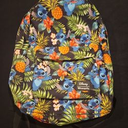 Disney Loungefly Stitch Pineapple Large Size Backpack