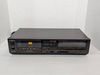 Vintage Technics Stereo Single Cassette Deck