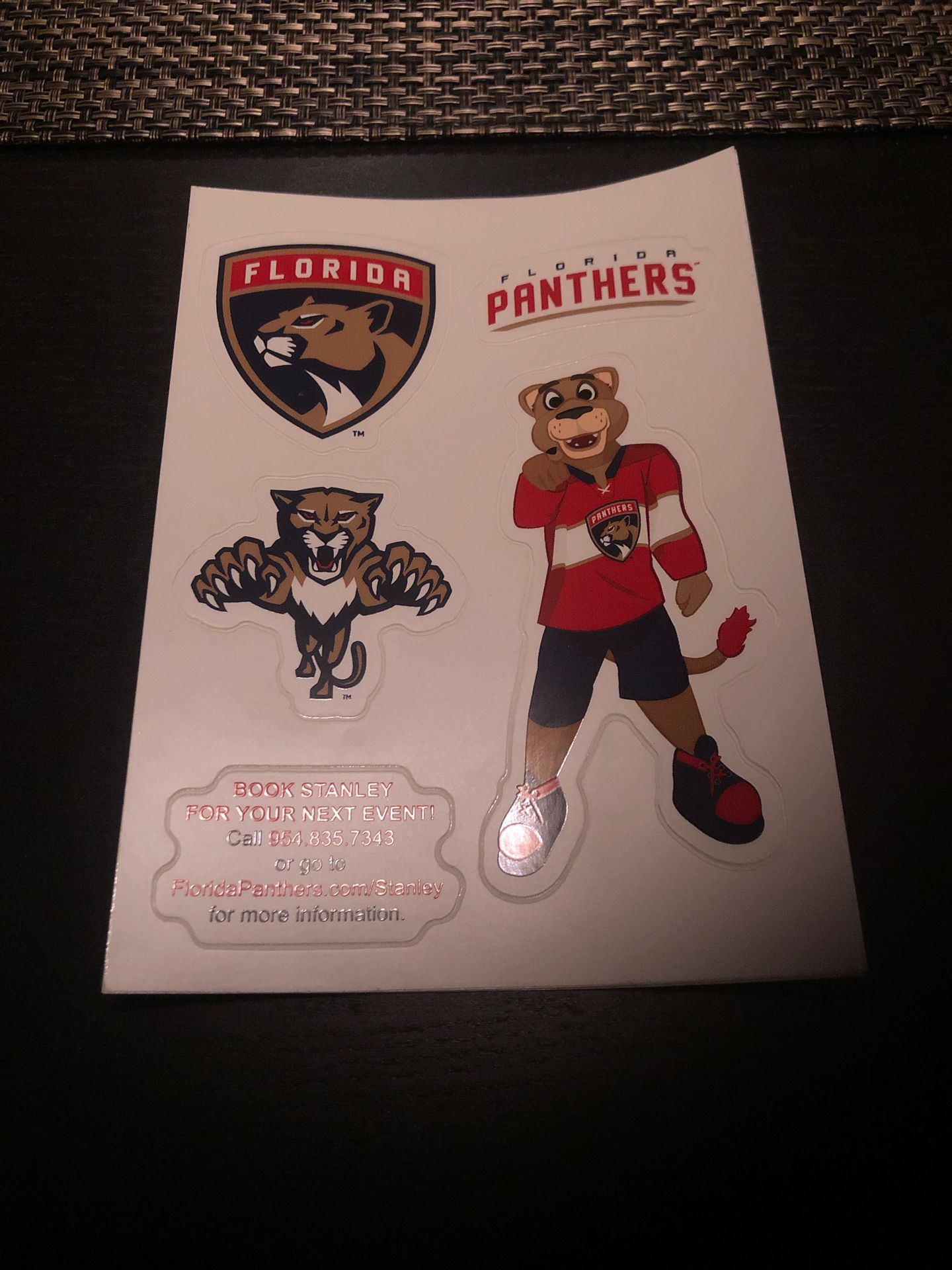 Florida Panthers - Sticker Pack - SGA