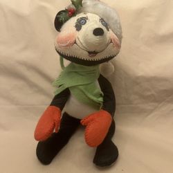 vintage Annalee Thorndike Dolls christmas collectible panda bear 1984