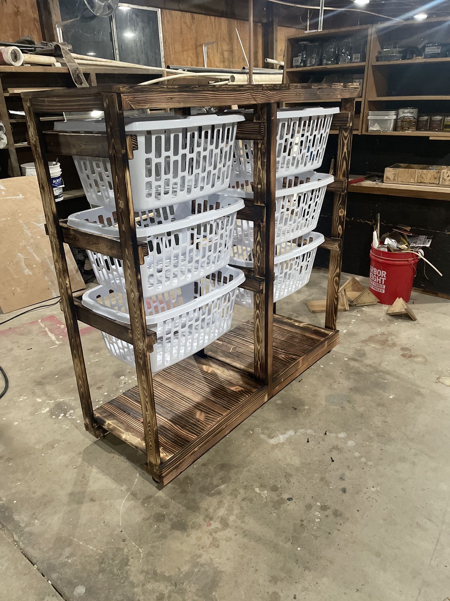 Laundry Basket Holder!