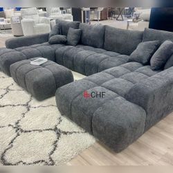 Modern  Living Room U Shaped Sectional Sofa  // Limited Time Offer   