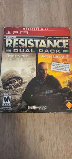 Playstation 3 resistance dual pack