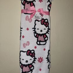 Hello Kitty Throw Blanket