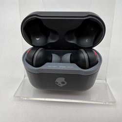 Skullcandy Indy Evo True Wireless Earbuds Black S2IVW Tested Pairs & Charges 