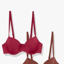 Womens Demi Bra 38B, BRAND NEW WITH TAGS, Amazon Essentials 2 Pack