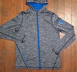 Mens size Medium Under Armour full zip jacket coat thin heat gear