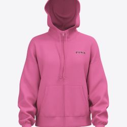 Pink campus hoodie