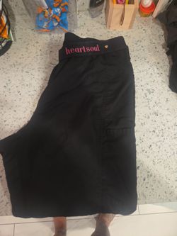 Xl black scrub pants