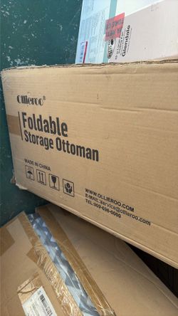 Foldable Storage Ottoman