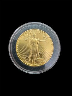 1 oz Gold American Eagle $50 — .999 Fine Gold