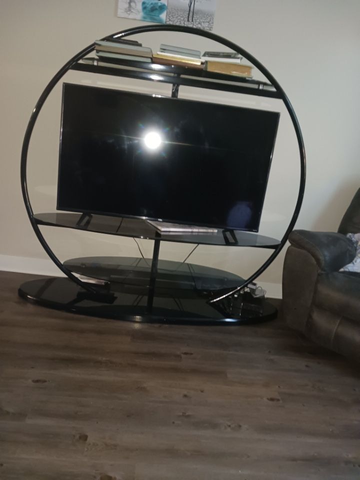 Large Circular TV Stand