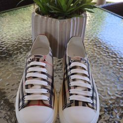 Burberry Check Sneakers Men's Size 9