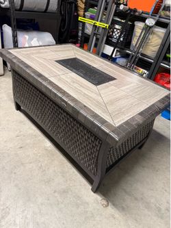Outdoor coffee table