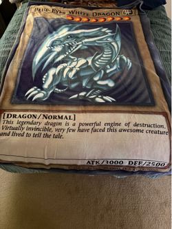 Yugioh throw blanket