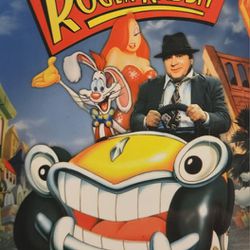 Who Framed Roger Rabbit Movie Poster Print On Metal 