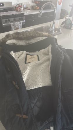 Hollister Parka Jacket Size Medium