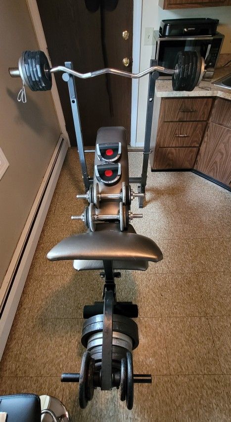 Exercises weights, Complete Set Up