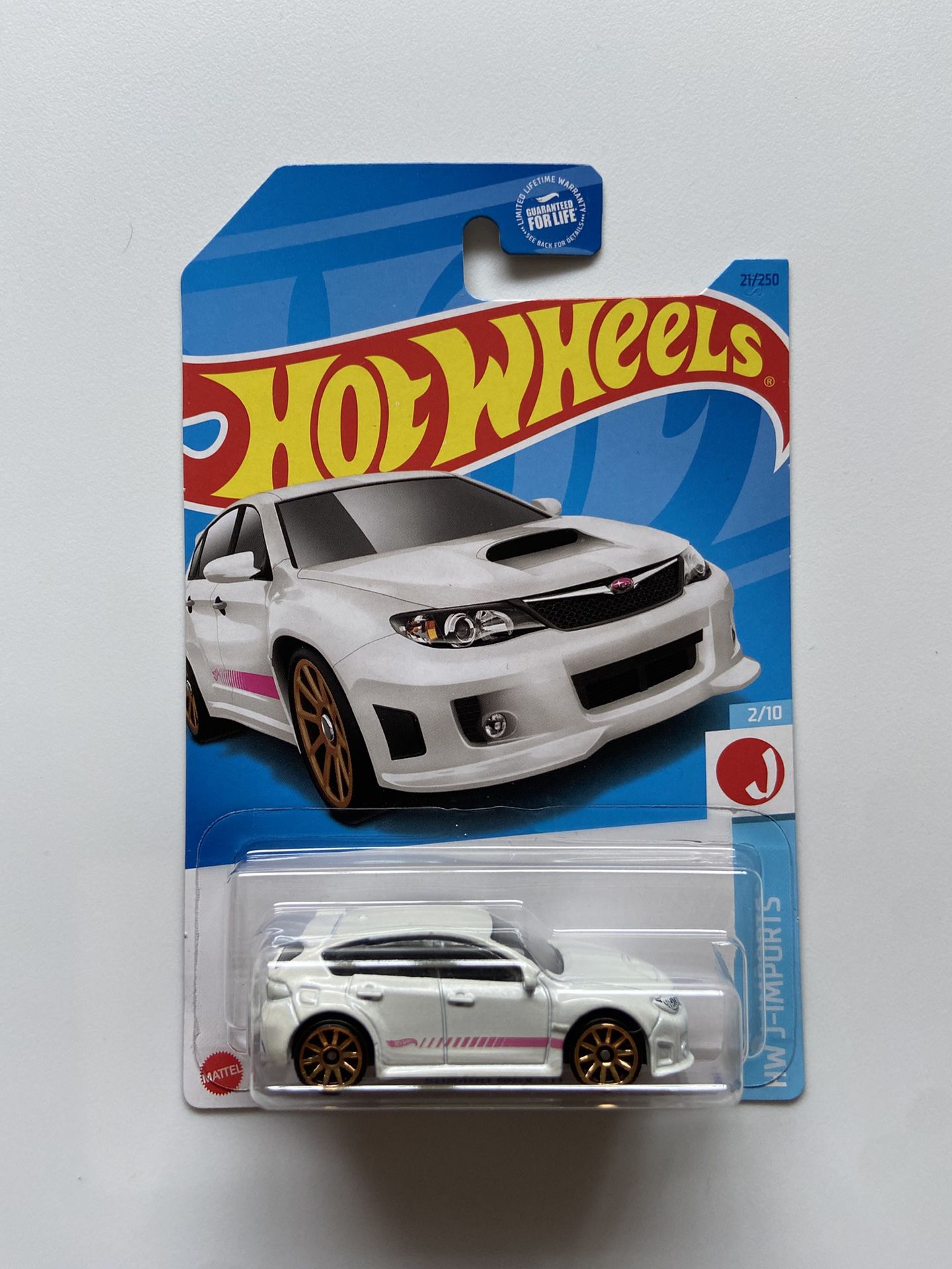 Hot Wheels Subaru WRX STI (White)